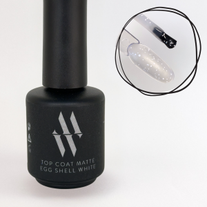 Top Coat Matte - Eggshell White