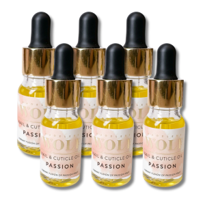 Nail & Cuticle Oil – Passion i 6-pack