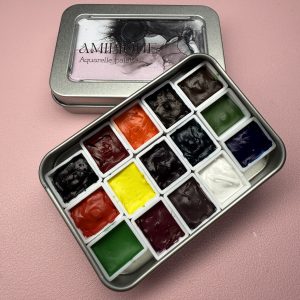 Akvarellpalett, Solid